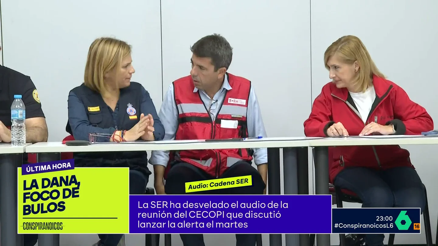 Carlos Mazón, president de la Generalitat Valenciana, con la consellera de Justicia, Salomé Pradas Carlos Mazón, president de la Generalitat Valenciana, con la consellera de Justicia, Salomé Pradas