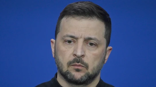El presidente ucraniano, Volodimir Zelenski El presidente ucraniano, Volodimir Zelenski