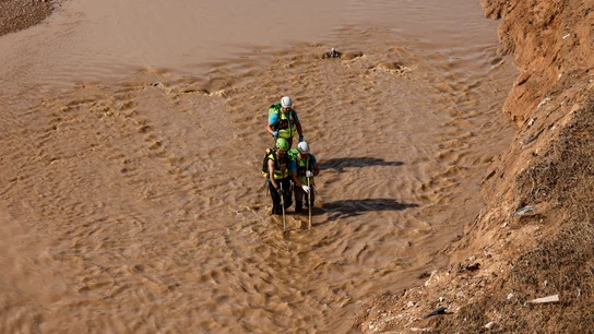 Labores de búsqueda de posibles víctimas tras la DANA, este jueves. Labores de búsqueda de posibles víctimas tras la DANA, este jueves.