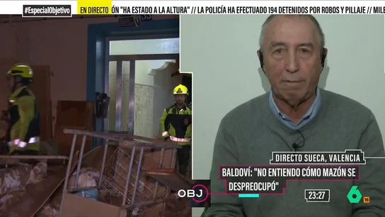 Baldoví, sobre la gestión de Mazón y su Gobierno en la DANA: "Tendrán que responder en sede parlamentaria y en sede judicial" Baldoví, sobre la gestión de Mazón y su Gobierno en la DANA: "Tendrán que responder en sede parlamentaria y en sede judicial"