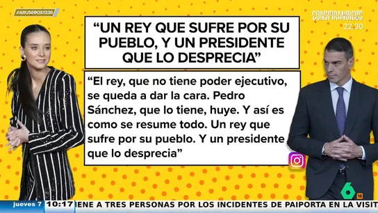 Martín Bianchi, sobre Victoria Federica tras criticar a Sánchez: "Es una influencer que se dedica a vender productos" Martín Bianchi, sobre Victoria Federica tras criticar a Sánchez: "Es una influencer que se dedica a vender productos"