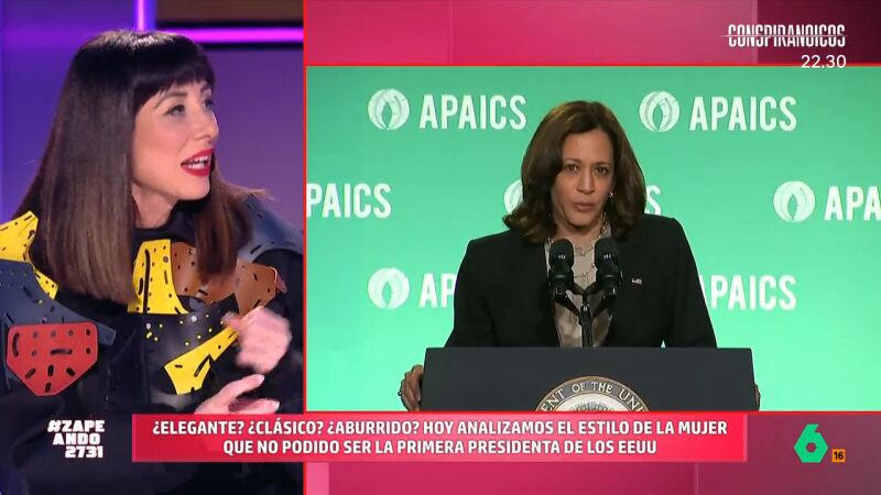 Natalia Ferviú analiza las prendas 'estrella' de Kamala Harris: "Se podría sacar más partido..."