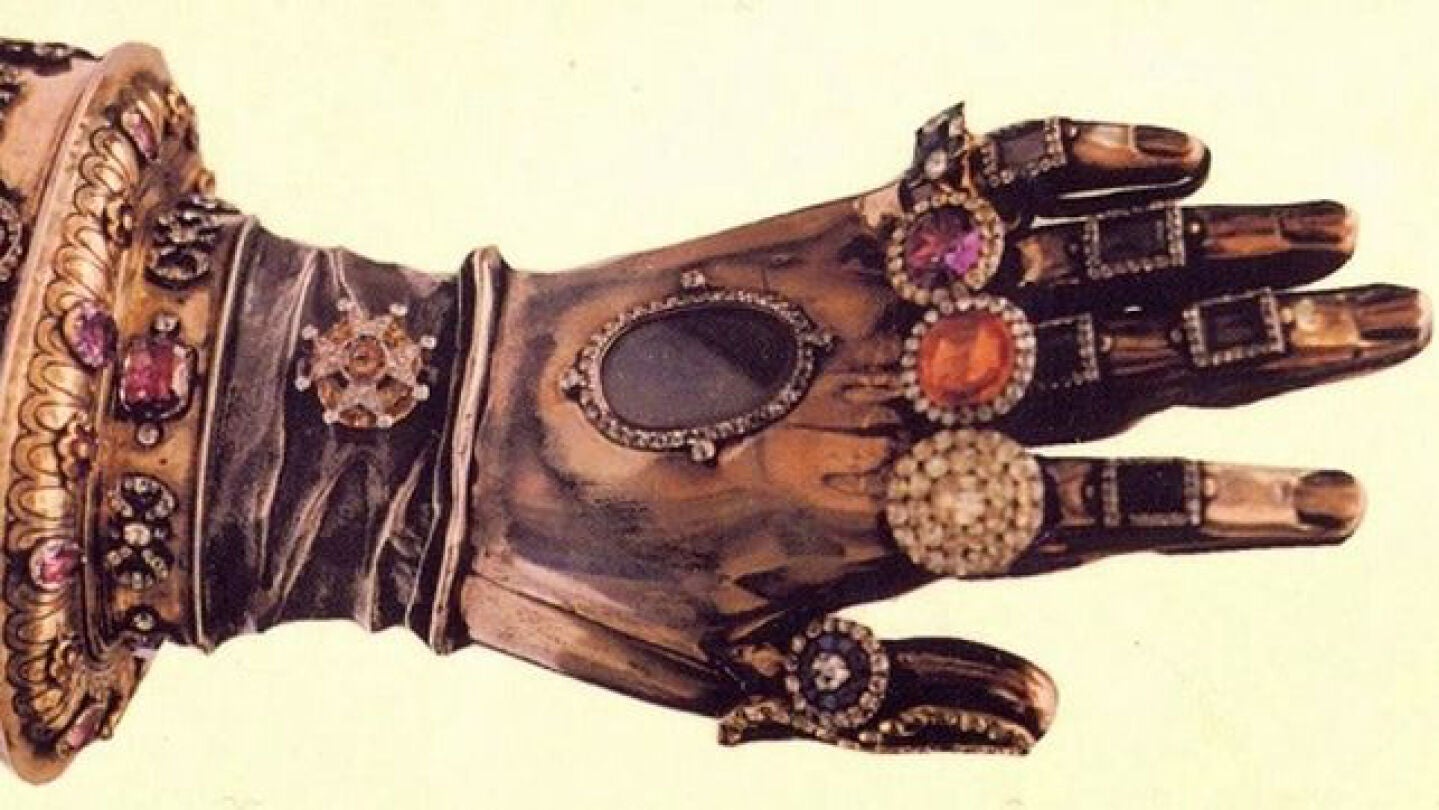 La mano incorrupta de Santa Teresa
