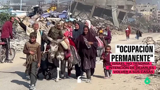 Israel planea 'evacuar' a más de 400.000 palestinos del norte de Gaza y no les permitirá regresar a sus casas Israel planea 'evacuar' a más de 400.000 palestinos del norte de Gaza y no les permitirá regresar a sus casas