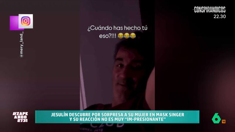 Jesulín alucina al descubrir que María José Campanario es 'oveja' en 'Mask Singer': "¿Cuándo has hecho tú eso?"