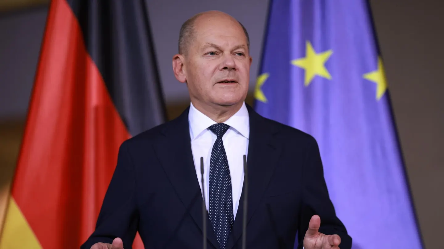 El canciller alemán, Olaf Scholz El canciller alemán, Olaf Scholz