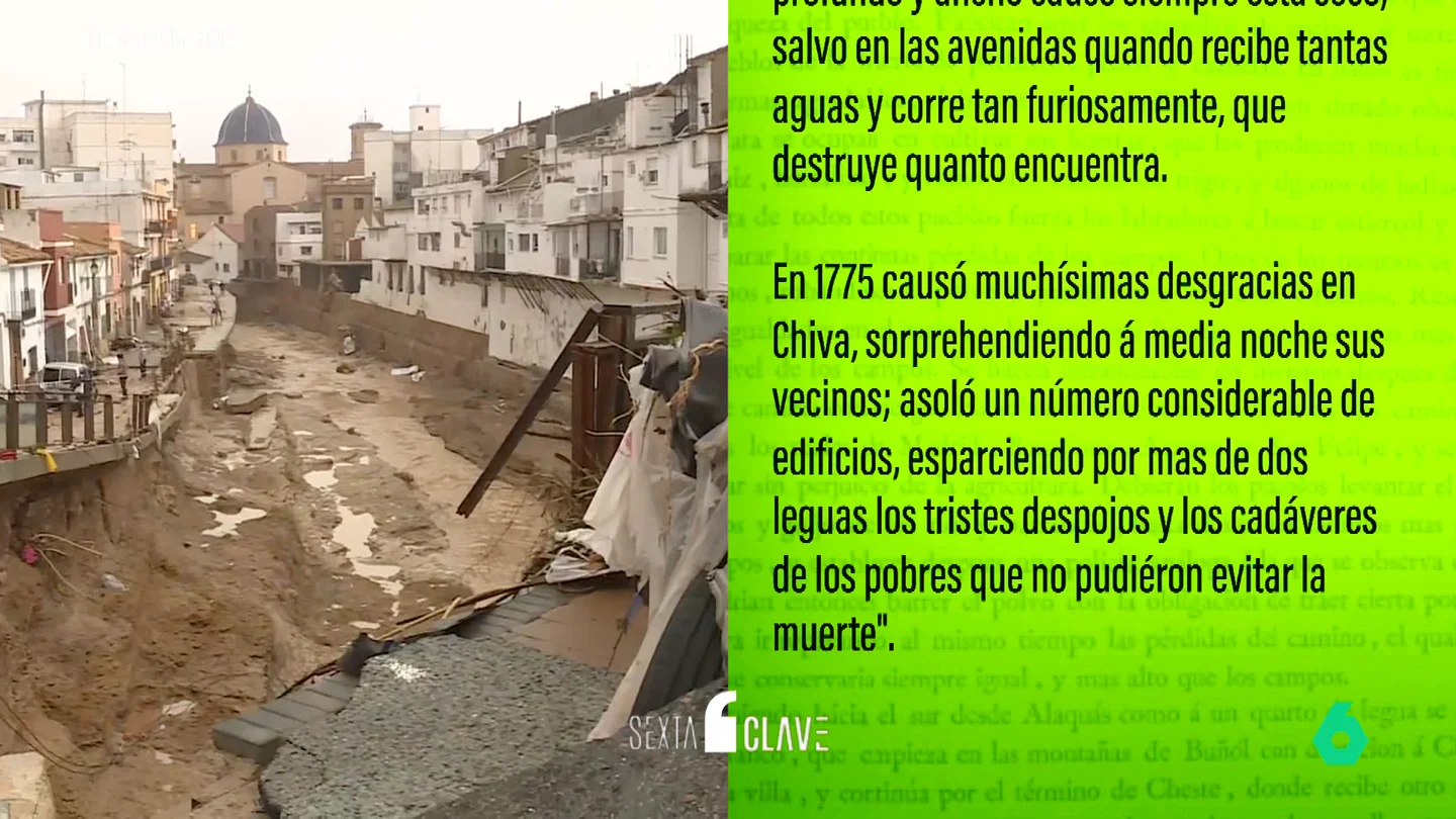 Cómo un libro publicado en 1795 ya profetizó un desastre como el sufrido por la DANA Cómo un libro publicado en 1795 ya profetizó un desastre como el sufrido por la DANA