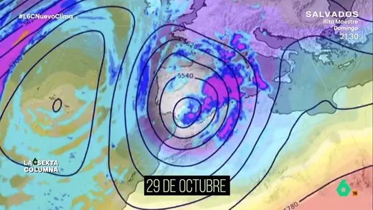 Imagen de la DANA del 29 de octubre de 2024 en laSexta Imagen de la DANA del 29 de octubre de 2024 en laSexta