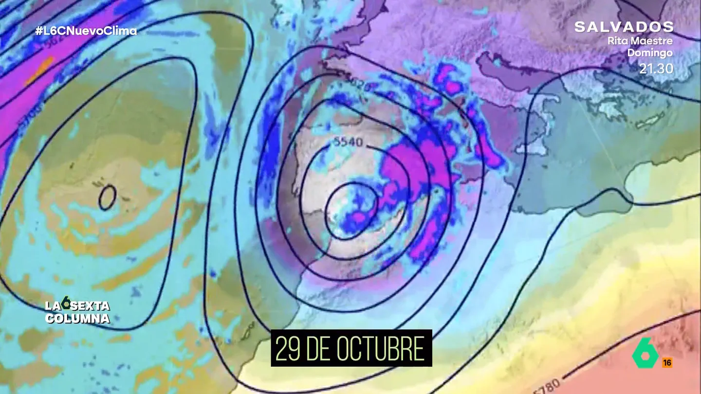 Imagen de la DANA del 29 de octubre de 2024 en laSexta Imagen de la DANA del 29 de octubre de 2024 en laSexta