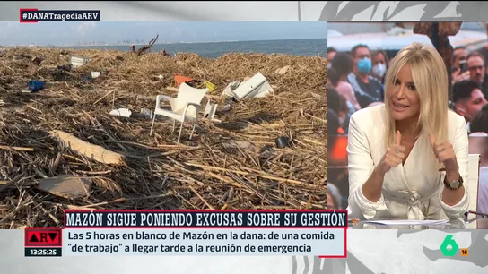 Afra Blanco, sobre las mentiras de Mazón: "La UME, la AEMET y la ciencia han tenido que salir a dar la batalla por la verdad" Afra Blanco, sobre las mentiras de Mazón: "La UME, la AEMET y la ciencia han tenido que salir a dar la batalla por la verdad"