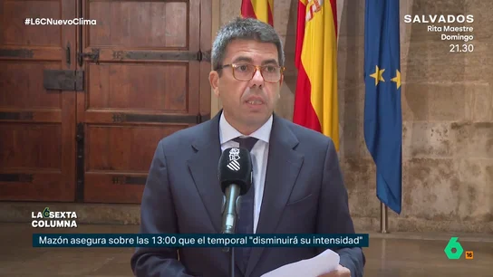 La contraposición de la DANA: algunos pueblos comenzaban a inundarse mientras Mazón seguía con su agenda La contraposición de la DANA: algunos pueblos comenzaban a inundarse mientras Mazón seguía con su agenda