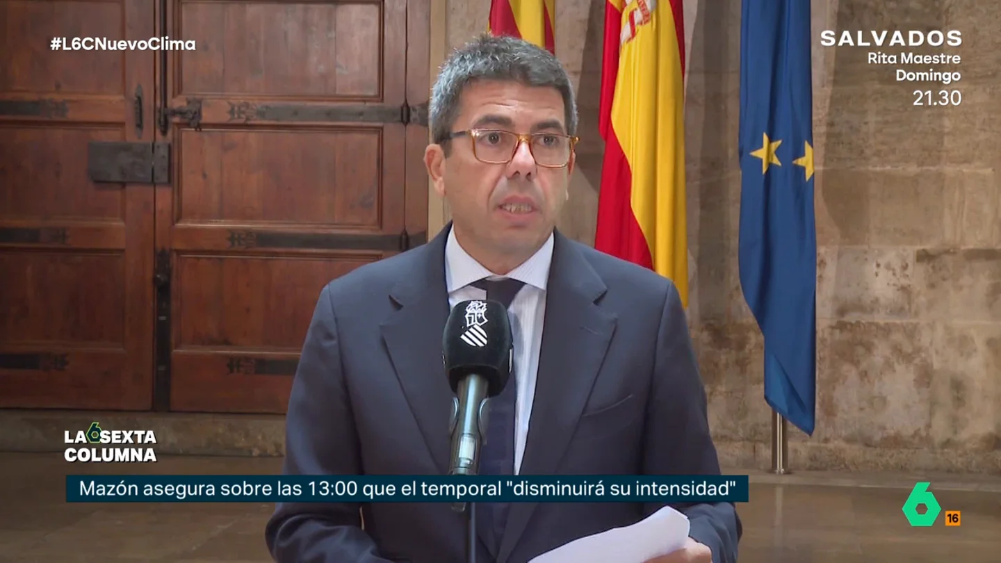 La contraposición de la DANA: algunos pueblos comenzaban a inundarse mientras Mazón seguía con su agenda La contraposición de la DANA: algunos pueblos comenzaban a inundarse mientras Mazón seguía con su agenda