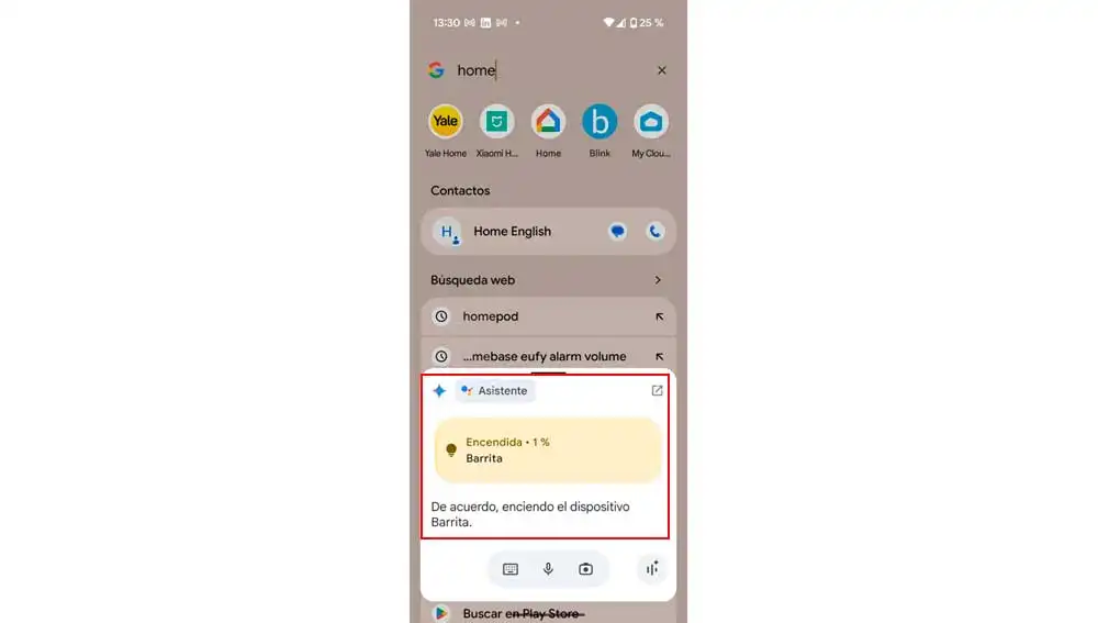 Controlando dispositivos con Gemini Controlando dispositivos con Gemini
