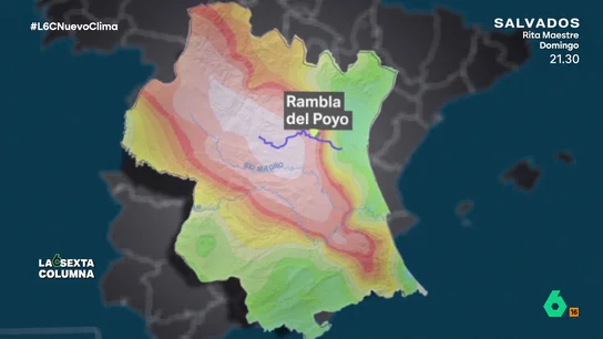 La rambla del Poyo quedó desbordada por la DANA: cuadriplicó el cauce medio del Ebro La rambla del Poyo quedó desbordada por la DANA: cuadriplicó el cauce medio del Ebro