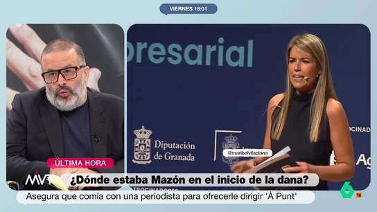 Edu Galán, sobre la comida de Mazón: "¿Qué sentido tiene proteger una comida de trabajo frente a no proteger una crisis tan grande?" Edu Galán, sobre la comida de Mazón: "¿Qué sentido tiene proteger una comida de trabajo frente a no proteger una crisis tan grande?"