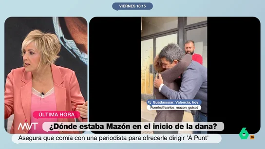 Cristina Pardo reflexiona sobre la visita de Mazón a Guadassuar Cristina Pardo reflexiona sobre la visita de Mazón a Guadassuar