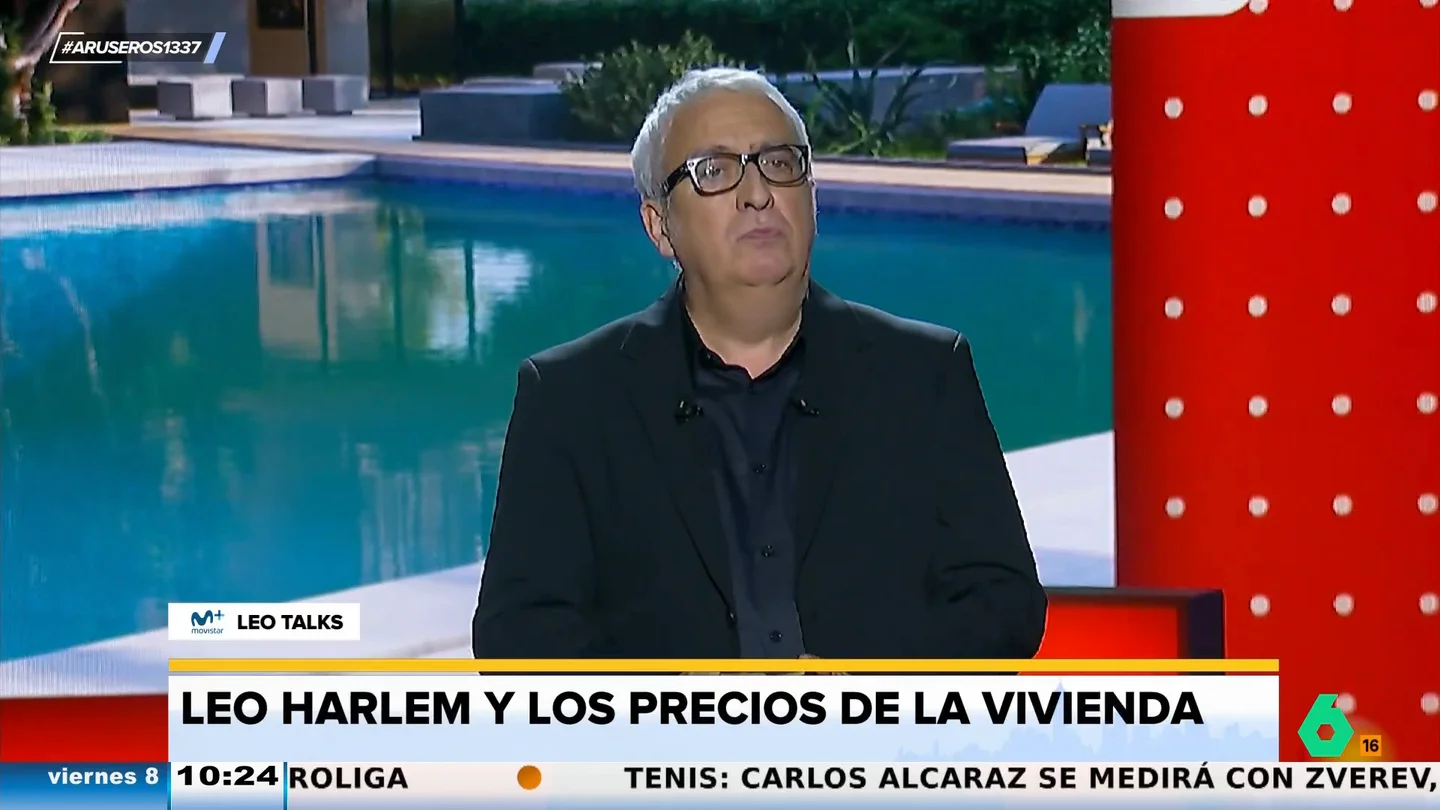 Leo Harlem carga irónicamente contra los altos precios de las viviendas: "Estoy de celebración..." Leo Harlem carga irónicamente contra los altos precios de las viviendas: "Estoy de celebración..."
