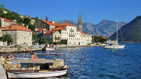 Perast, en Montenegro Perast, en Montenegro