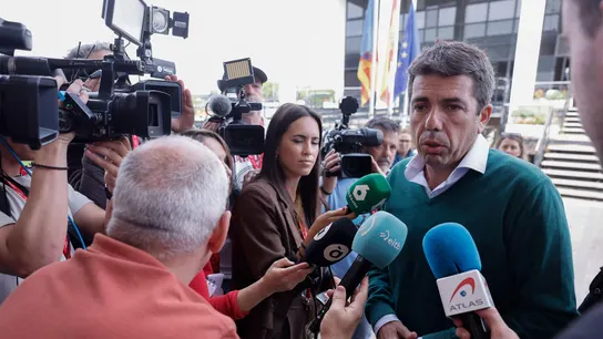 Carlos Mazón, ante los medios Carlos Mazón, ante los medios