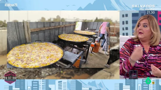 Pilar Vidal se emociona al hablar del trabajo de su hermano en Valencia: "Hacen más de 400 raciones de comida caliente" Pilar Vidal se emociona al hablar del trabajo de su hermano en Valencia: "Hacen más de 400 raciones de comida caliente"