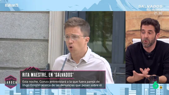 Gonzo cuenta cómo recibió Rita Maestre la noticia de Errejón: "Dadas las circunstancias que les relacionan..." Gonzo cuenta cómo recibió Rita Maestre la noticia de Errejón: "Dadas las circunstancias que les relacionan..."