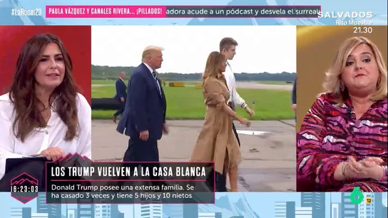 "Ha estado eclipsada por Ivanka": Pilar Vidal revela la relación entre Melania Trump y los hijos de Donald Trump "Ha estado eclipsada por Ivanka": Pilar Vidal revela la relación entre Melania Trump y los hijos de Donald Trump
