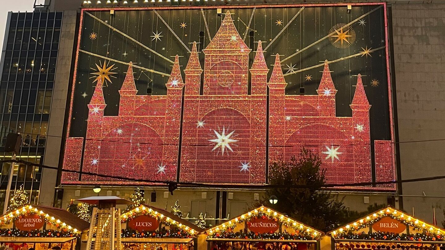 Mercadillo de Navidad de El Corte Ingl&eacute;s Castellana - Nuevos Ministerios