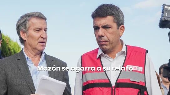 Mazón se agarra a su relato Mazón se agarra a su relato