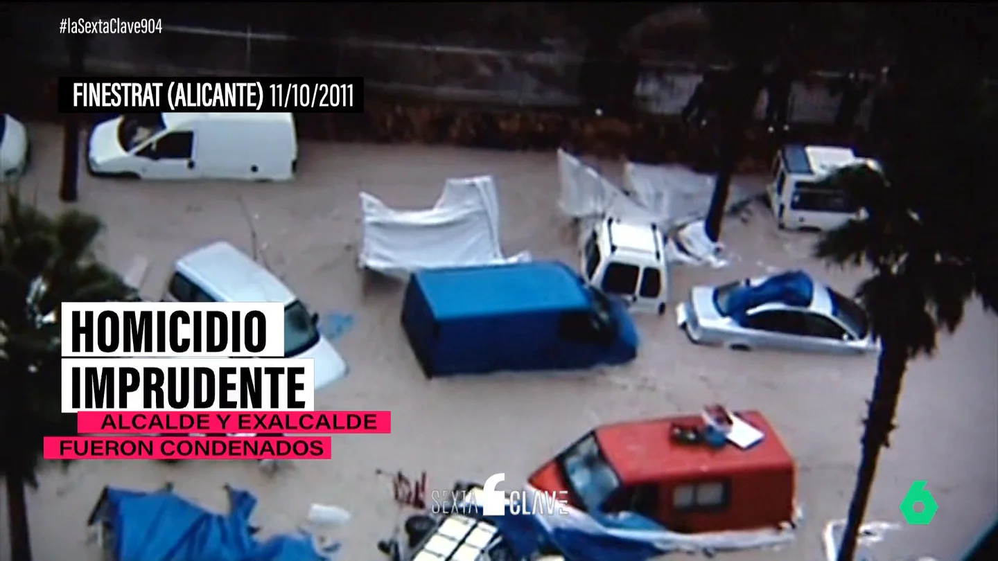 Tres expolíticos de Finestrat fueron condenados en 2011 por homicidio imprudente tras una riada Tres expolíticos de Finestrat fueron condenados en 2011 por homicidio imprudente tras una riada