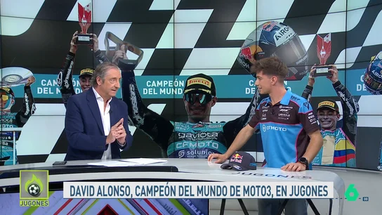 David Alonso cumple su promesa y presenta 'Jugones' junto a Josep Pedrerol David Alonso cumple su promesa y presenta 'Jugones' junto a Josep Pedrerol