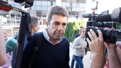 El presidente valenciano Carlos Mazón El presidente valenciano Carlos Mazón