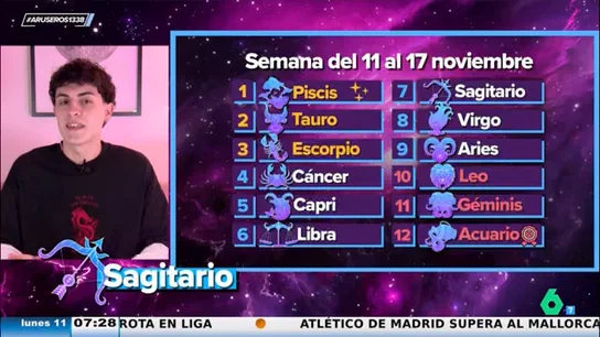 Las predicciones del horóscopo para esta semana del 11 al 17 de noviembre según Jabifus Las predicciones del horóscopo para esta semana del 11 al 17 de noviembre según Jabifus