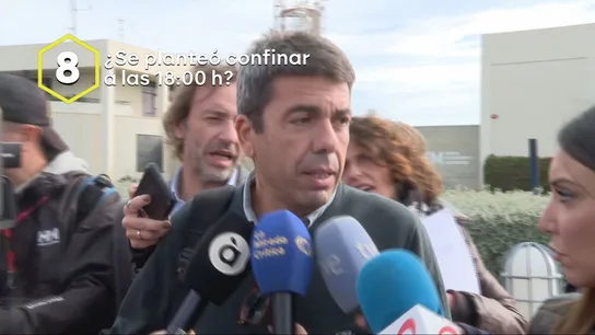 Mazón evita contestar a laSexta.  Mazón evita contestar a laSexta.