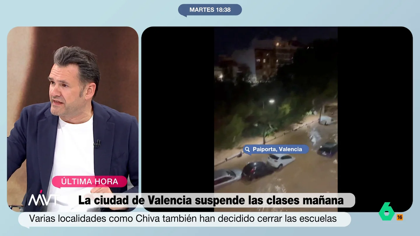 Iñaki López: "Mazón dice que podía perfectamente no haber estado en la peor tragedia del siglo en su comunidad" Iñaki López: "Mazón dice que podía perfectamente no haber estado en la peor tragedia del siglo en su comunidad"