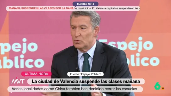 Feijóo sale en defensa de Mazón y pide distinguir los "errores humanos" de la "falta de humanidad" del Gobierno Feijóo sale en defensa de Mazón y pide distinguir los "errores humanos" de la "falta de humanidad" del Gobierno