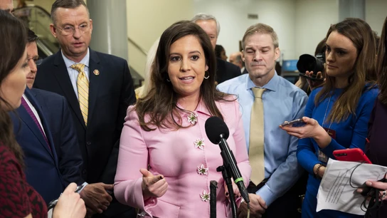 La representante republicana por Nueva York, Elise Stefanik La representante republicana por Nueva York, Elise Stefanik