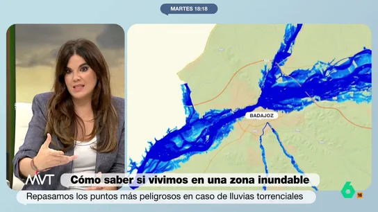 Joanna Ivars, sobre la catástrofe por la DANA: "Había estudios sobre dónde no se puede construir y se ha seguido construyendo" La meteoróloga expone que hay que tener en cuenta también factores como que "la atmósfera ya no es la que teníamos hace 40 años, los fenómenos meteorológicos extremos son cada vez más extremos y más intensos".