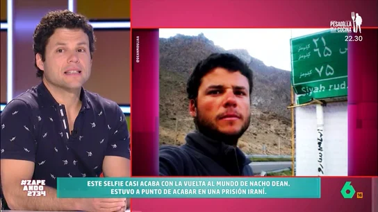 Nacho Dean explica cómo casi termina en una prisión iraní en su vuelta al mundo a pie: "Me alegré de no hablar el mismo idioma" Nacho Dean explica cómo casi termina en una prisión iraní en su vuelta al mundo a pie: "Me alegré de no hablar el mismo idioma"