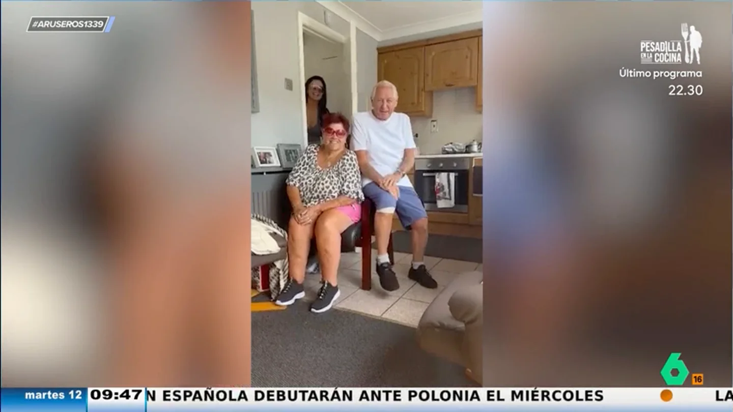La tierna reacción de unos abuelos al reencontrase con su nieta después de mudarse a Australia La tierna reacción de unos abuelos al reencontrase con su nieta después de mudarse a Australia