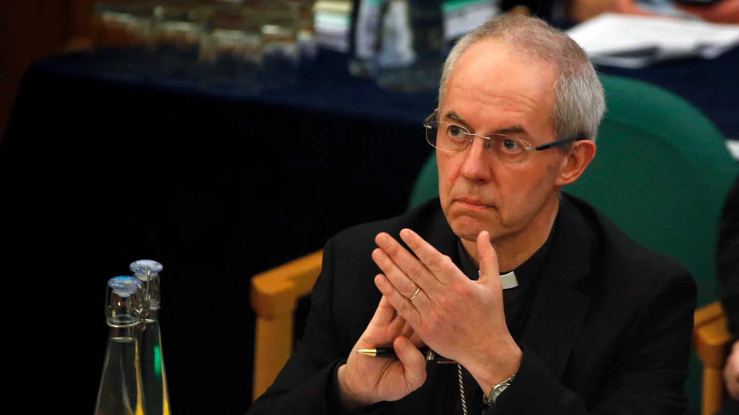 El arzobispo de Canterbury, Justin Welby, en una imagen de archivo El arzobispo de Canterbury, Justin Welby, en una imagen de archivo