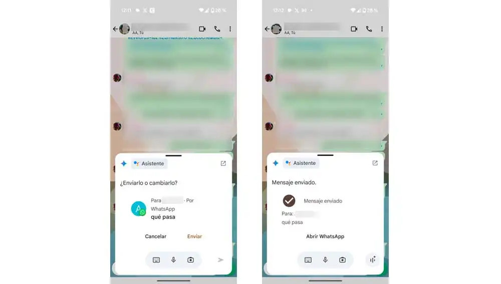 Enviando mensajes de WhatsApp desde Gemini Enviando mensajes de WhatsApp desde Gemini