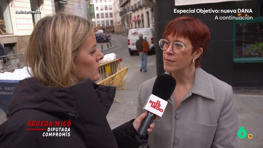 La diputada de Compromís Águeda Micó estalla contra Mazón Andrea Ropero entrevista en el Congreso a la diputada de Compromís Águeda Micó, que en este vídeo afirma que Mazón "debe dimitir ya" y que el PP "ha dado cinco versiones diferentes de lo que estaba haciendo mientras la gente se ahogaba".