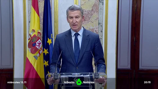 Feijóo afirma que la comparecencia de Mazón dejará "reconfortados" a los valencianos Feijóo afirma que la comparecencia de Mazón dejará "reconfortados" a los valencianos