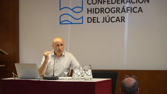 El presidente de la Confederación Hidrográfica del Júcar (CHJ), Miguel Polo. El presidente de la Confederación Hidrográfica del Júcar (CHJ), Miguel Polo.