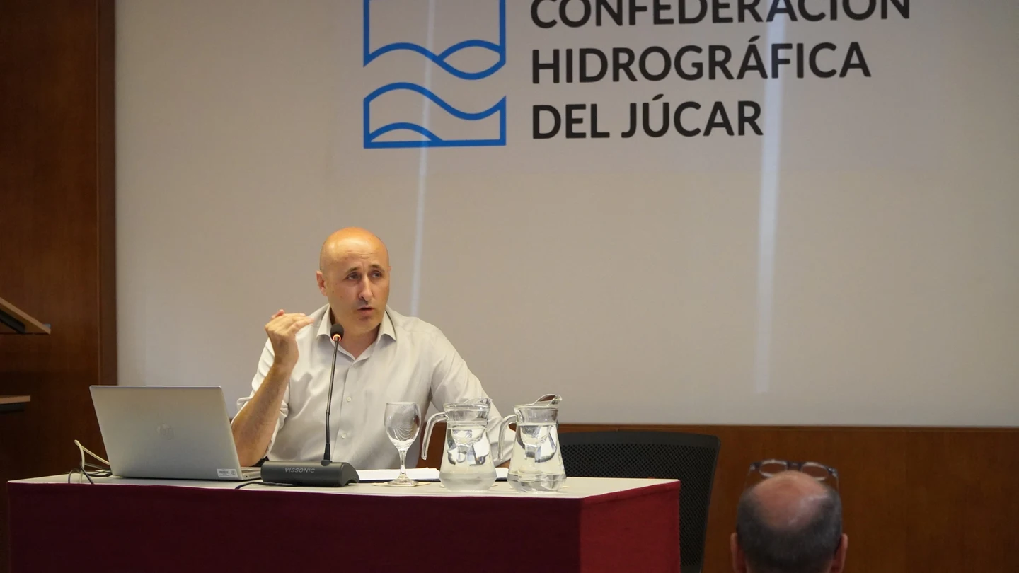 El presidente de la Confederación Hidrográfica del Júcar (CHJ), Miguel Polo. El presidente de la Confederación Hidrográfica del Júcar (CHJ), Miguel Polo.