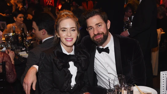 Emily Blunt y John Krasinski asisten a la 71ª ceremonia anual de los Writers Guild Awards New York en Edison Ballroom el 17 de febrero de 2019 en Nueva York. Emily Blunt y John Krasinski asisten a la 71ª ceremonia anual de los Writers Guild Awards New York en Edison Ballroom el 17 de febrero de 2019 en Nueva York.