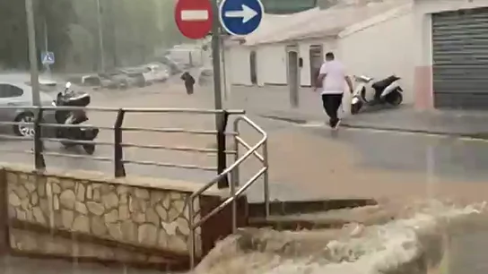 Inundaciones severas en Alhaurín de la Torre Inundaciones severas en Alhaurín de la Torre