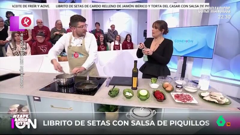 Una presentadora descubre, en pleno directo, la pimienta en grano: "La única que no se ha enterado soy yo"