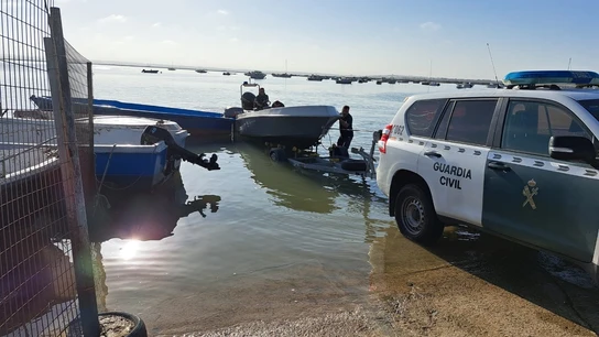La Guardia Civil, en un operativo La Guardia Civil, en un operativo