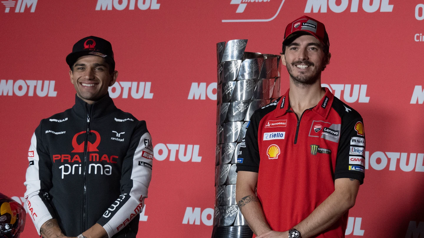 Jorge Martín y Pecco Bagnaia Jorge Martín y Pecco Bagnaia
